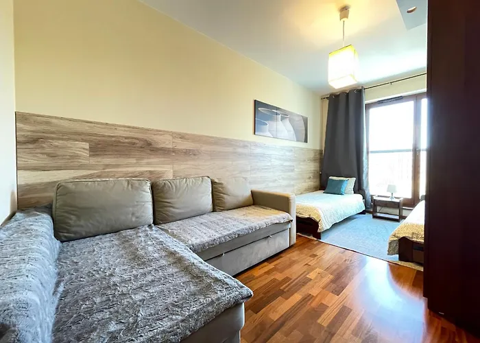 דירה Superior Pulawska, 4 Rooms, 3 Bedrooms, Metro! Recepcion24h! *